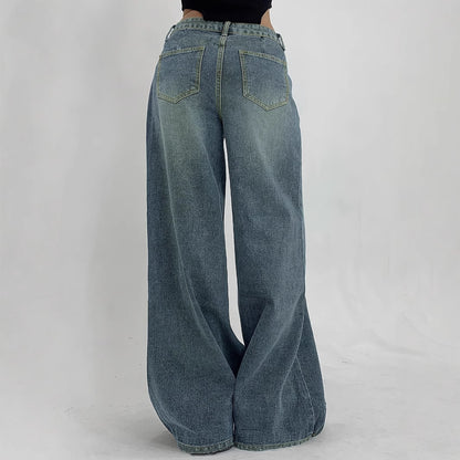 American Chic Oversized Flare Jeans