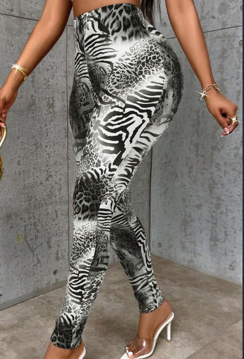 PatchPlay Slim Colorblock Leggings