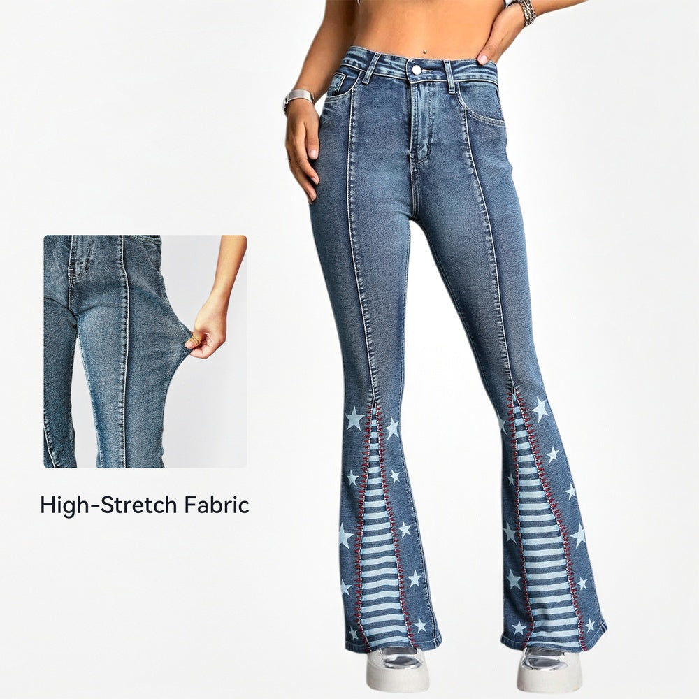 Vintage StarPop Wide Jeans