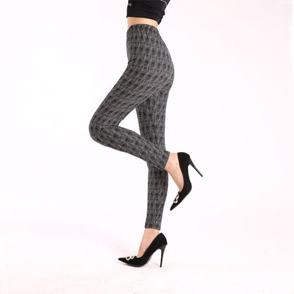 Autumn Bloom High-Waist Leggings