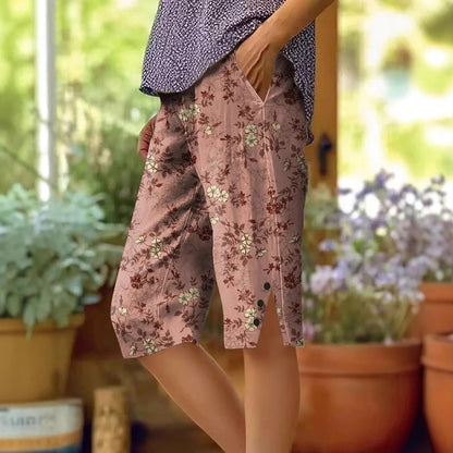 Trendy Personalized Floral Shorts