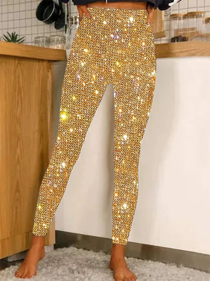 Sequin Street Style Leggings
