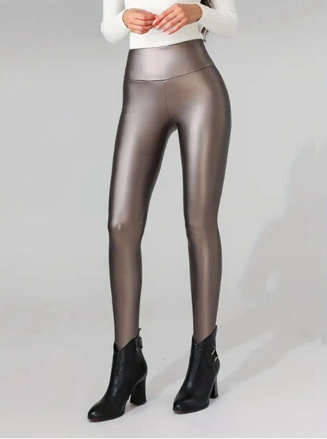 VelviSkin Faux Leather Leggings