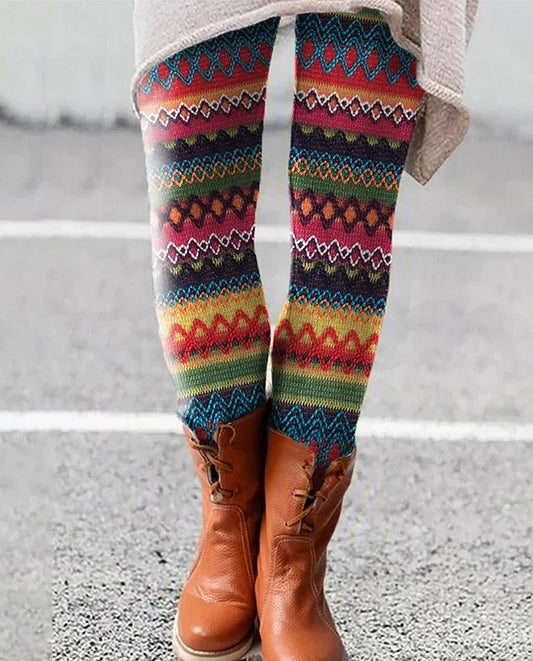 SnugFit Printed Winter Leggings