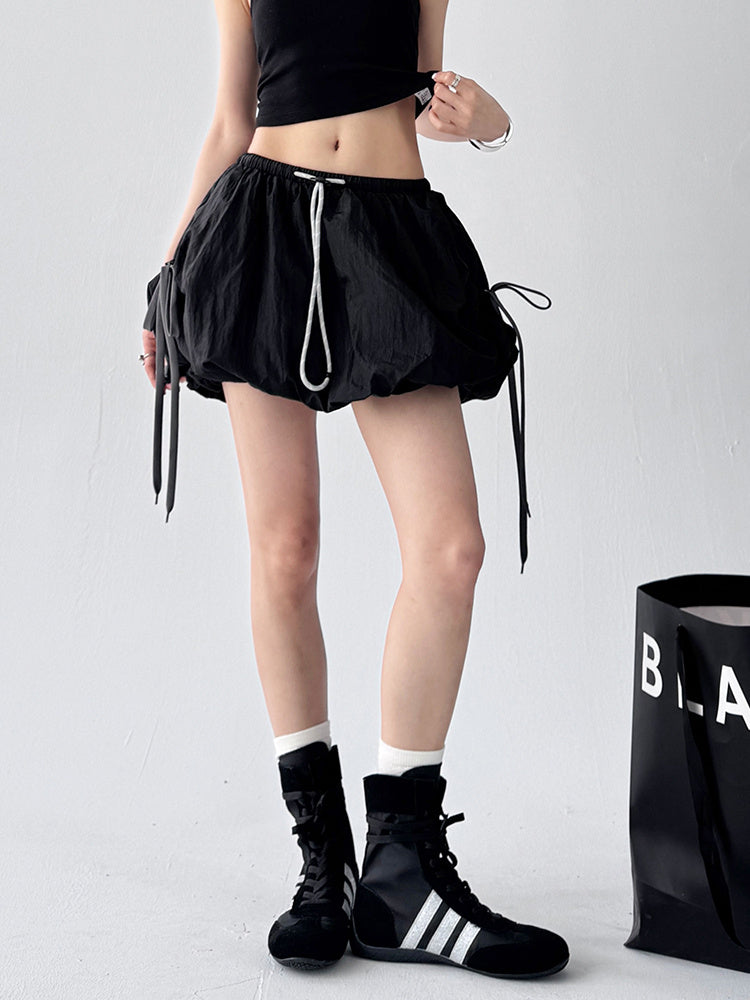 Classic Slim-Fit Elastic Waist Skirt