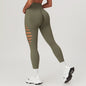 EuroChic Peach Hip Leggings