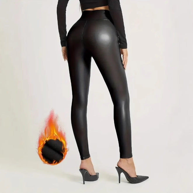 VelviSkin Faux Leather Leggings