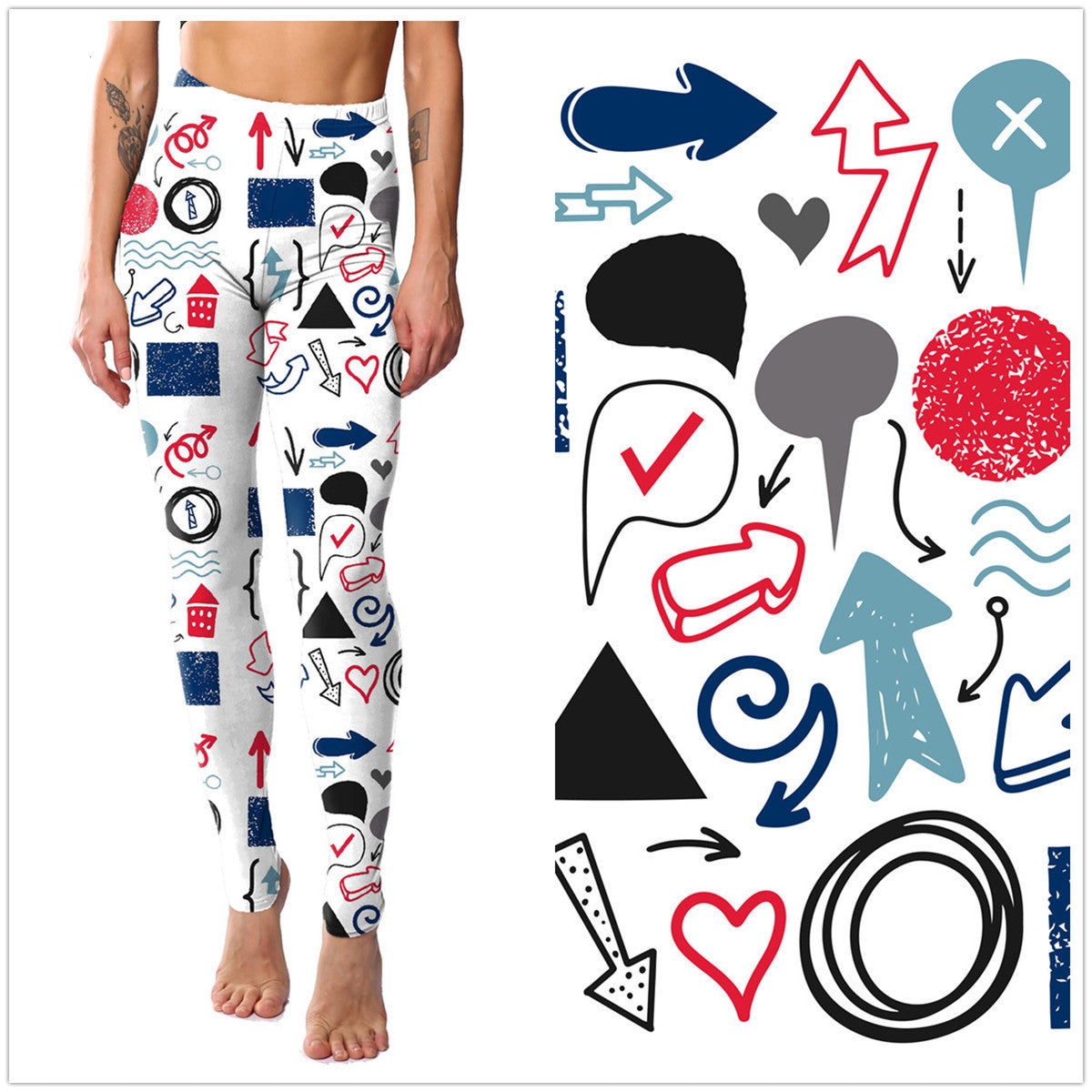 Purrfect You Printed Leggings