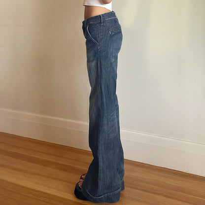CoolTone Low-Rise Straight Jeans