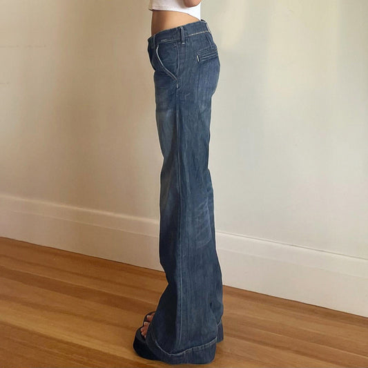CoolTone Low-Rise Straight Jeans