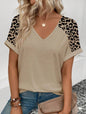 Womens Stylish Printed Slim-fit Short-sleeve Top  Short sleeve t-shirts Sculptify™