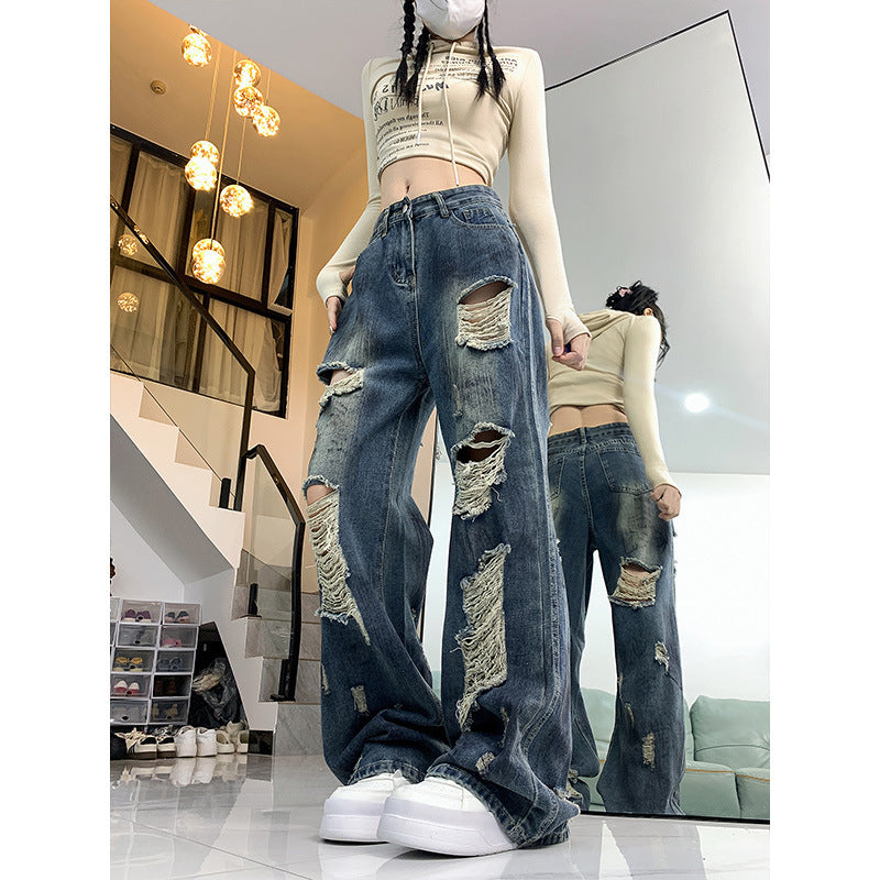 Effortless Edge Loose Fit Jeans
