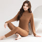 Womens Thermal Fleece Top And Pants Set - Sculptify™