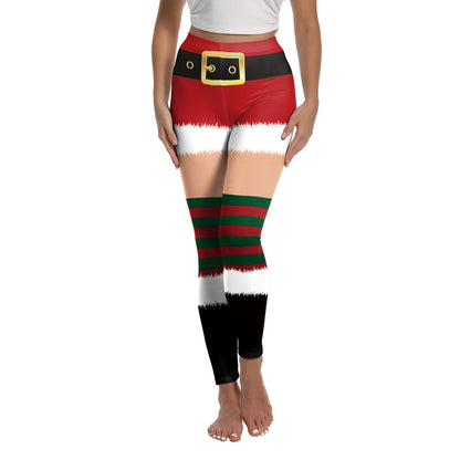 Holly Jolly Women’s Active Christmas Leggings