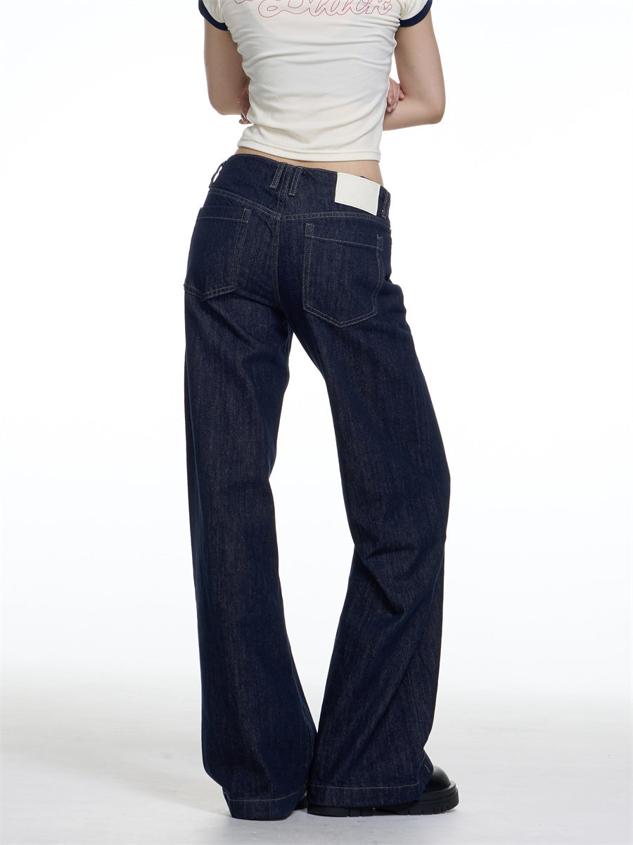 WornWash Retro Straight Jeans