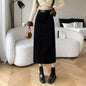 Vintage Style A-Line Sheath Skirt