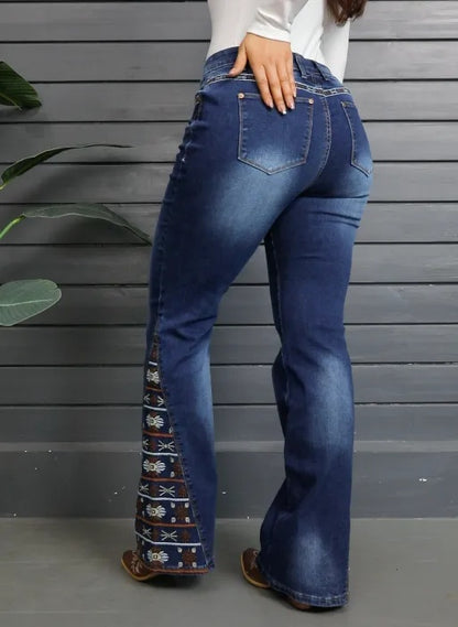 HeavyRipped Street Flare Jeans