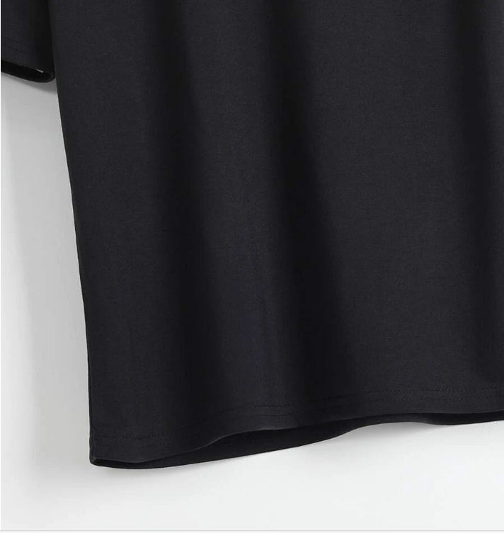 Hong Kong Style Sunset Pattern Printed Short-sleeved T-shirt  Short sleeve t-shirts Sculptify™