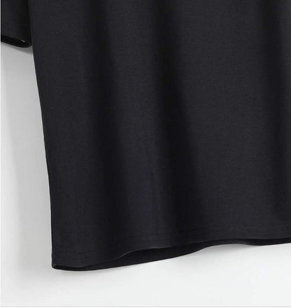 Hong Kong Style Sunset Pattern Printed Short-sleeved T-shirt  Short sleeve t-shirts Sculptify™