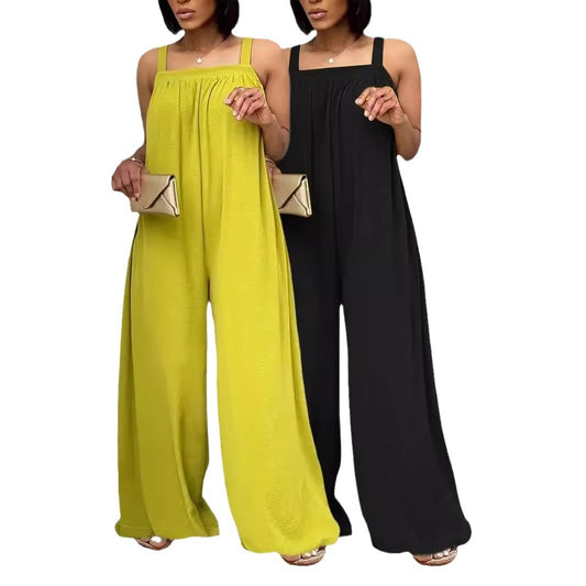 Women's Casual Wide-leg Jumpsuit - Sculptify™