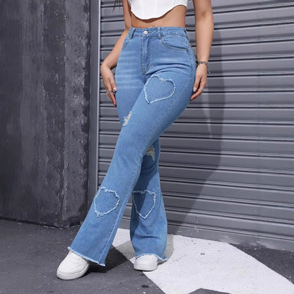 Heartbreak High-Rise Flare Jeans