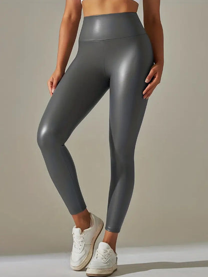 VelviSkin Faux Leather Leggings