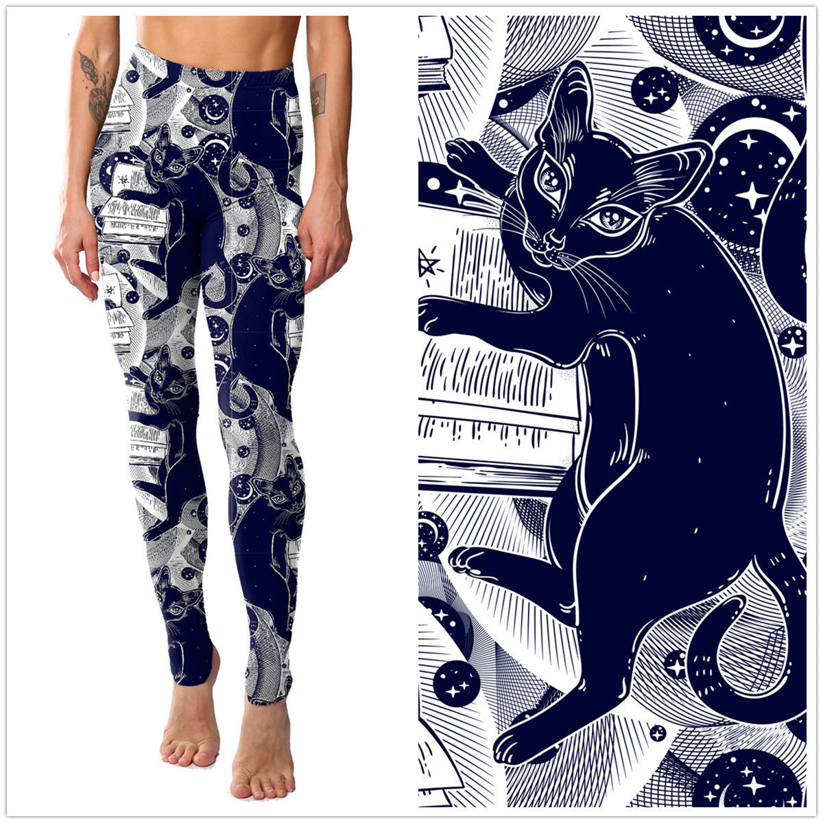 Purrfect You Printed Leggings