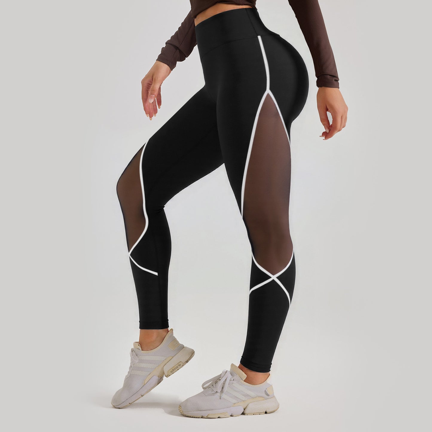 Contrast Fit Euro-Style Yoga Leggings