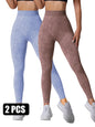 Vintage Wash Seamless Leggings – Set of 2