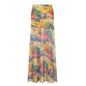Island Oil Painting Style Mesh Skirt
