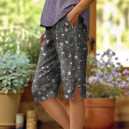 Trendy Personalized Floral Shorts