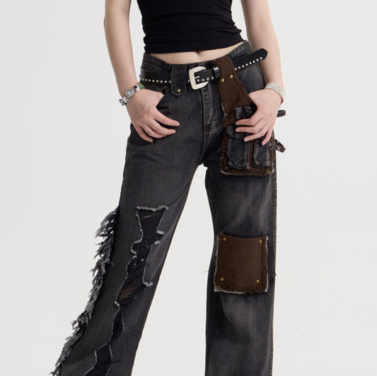 Americana Stitch & Tassel Jeans