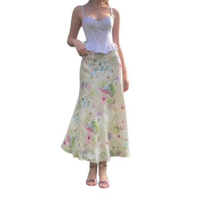 Sophisticated Long Slimming Fishtail Skirt
