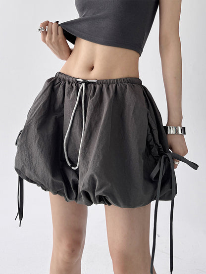Classic Slim-Fit Elastic Waist Skirt