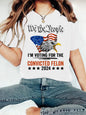 Printed Crew-neck Loose-fit Short-sleeve Plus-size T-shirt  Short sleeve t-shirts Sculptify™