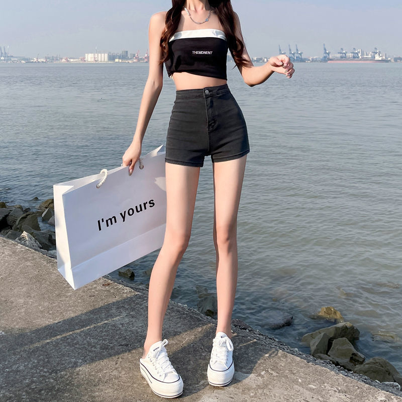 Trendy Thin Fit Sheath Hot Shorts
