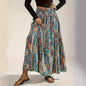Flowy Summer Paisley Printed Skirt