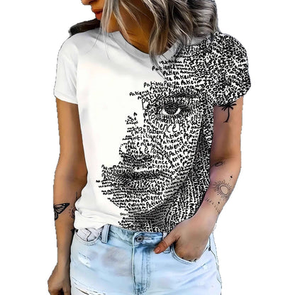 Womens Crew-neck Short-sleeve T-shirt Top  Short sleeve t-shirts Sculptify™