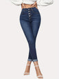 ChicEdge Rolled Crop Jeans