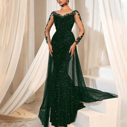 Women's Dance Lace Party Evening Dress - Sculptify™
