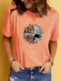 Summer Women's Graphic Print Crew Neck Short-sleeved T-shirt  Short sleeve t-shirts Sculptify™