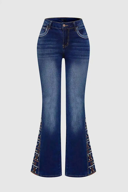HeavyRipped Street Flare Jeans