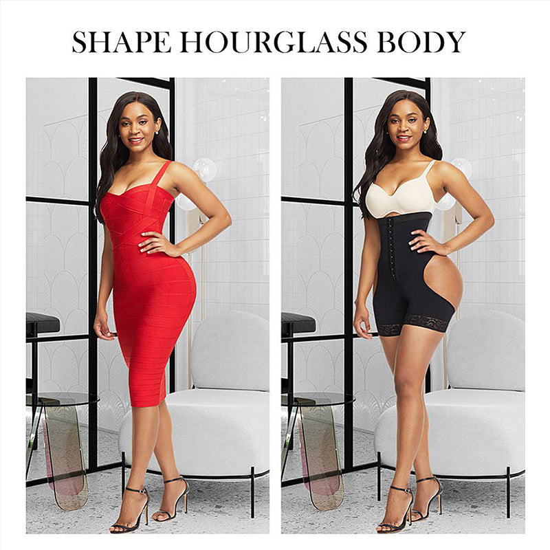 Women Shapewear High Waist Butt Lifter Tummy Control Underwear Workout Waist Trainer Corset  Shapewear Sculptify™