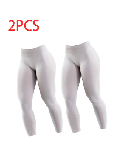 Minimalist Solid Color Leggings
