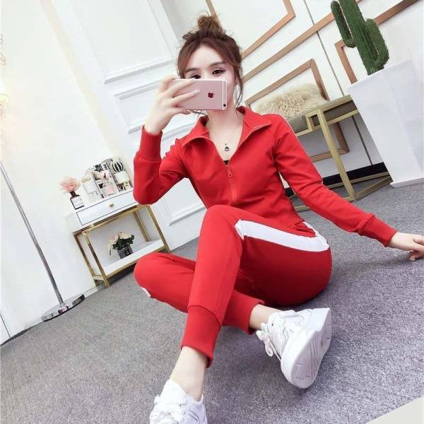 Womens Fashionable Active Casual Long-Sleeve Set  Sets Sculptify™