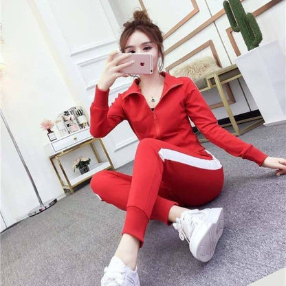 Womens Fashionable Active Casual Long-Sleeve Set  Sets Sculptify™