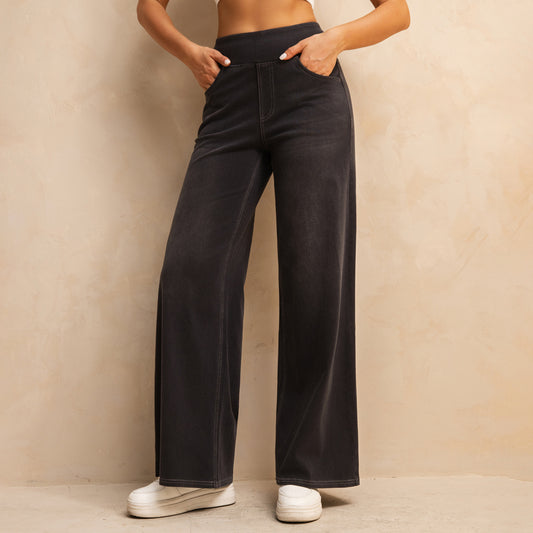 Women’s Stretchy Knit Flare Jeans