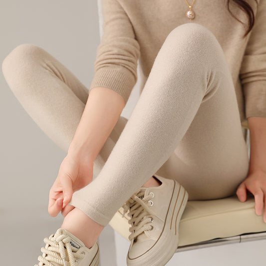 HeatHug High Waist Knit Leggings
