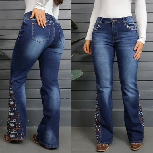 HeavyRipped Street Flare Jeans