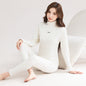 Womens Thermal Fleece Top And Pants Set - Sculptify™